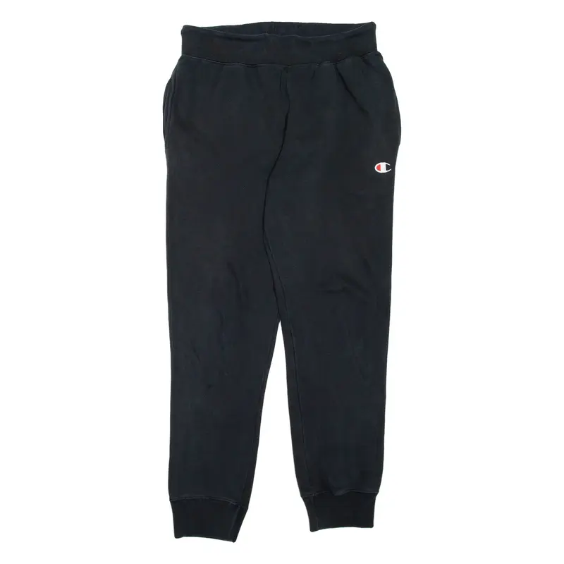 CHAMPION Mens Joggers Black Tapered M W30 L30