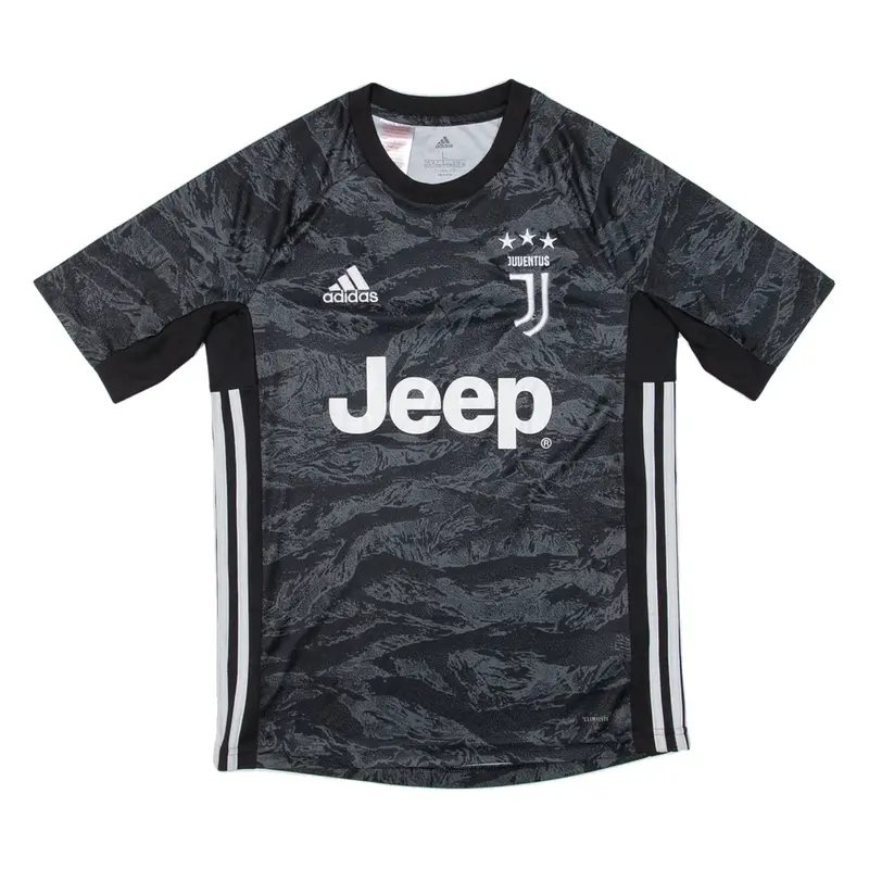 ADIDAS Mens Juventus Goalkeeper Football Shirt Jersey Black L