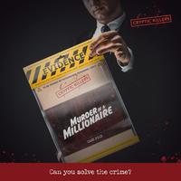 Cryptic Killers Unsolved Murder Mystery Game - Murder of a Millionaire - Cold Case File Investigation with Detective Clues