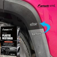 Car coating Plastic Restorer car accessories PolishLiquid Gloss Protect Leather & Trim Restorer, CarWashing &Maintenance Prod...