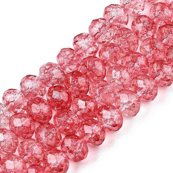Transparent Glass Beads Strands