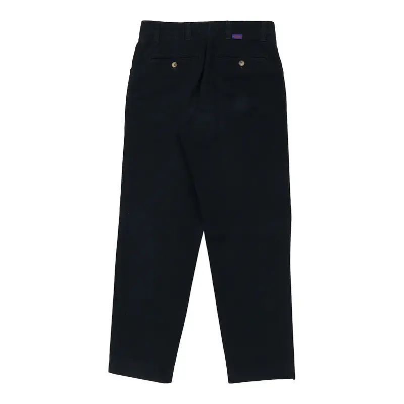 Missoni Trousers - 28W UK 8 Navy Cotton