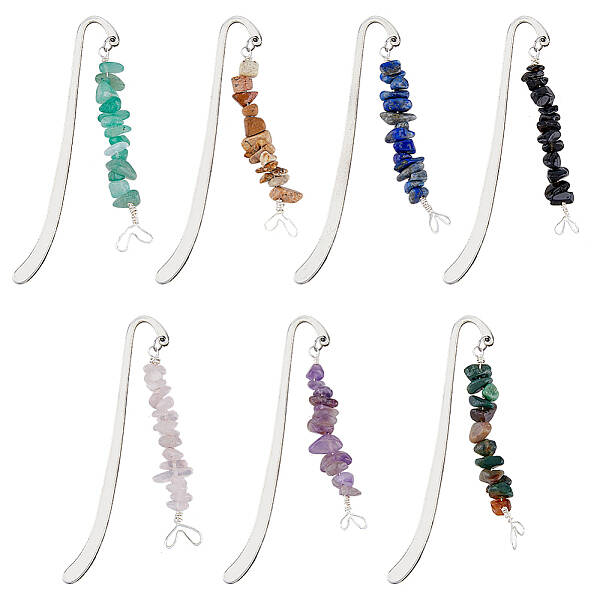 1 Set Alloy Hook Bookmarks