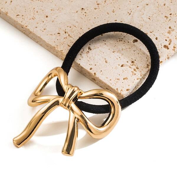 Bowknot Alloy Elastic Hair Accessories for Women