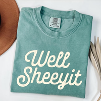 Comfort Colors Well Sheeyit Shirt, Funny Tee, Vulgar, Crude Shirt, Women Aesthetic, Spring Summer Outfits
