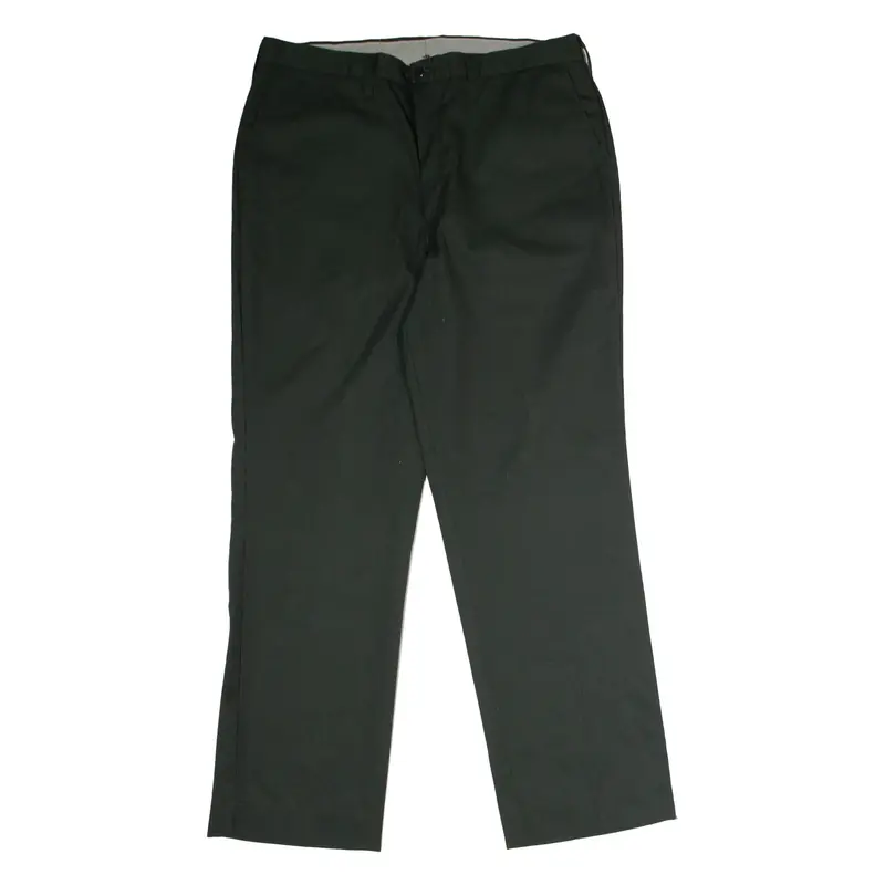DICKIES Workwear Mens Trousers Green Regular Straight W36 L30