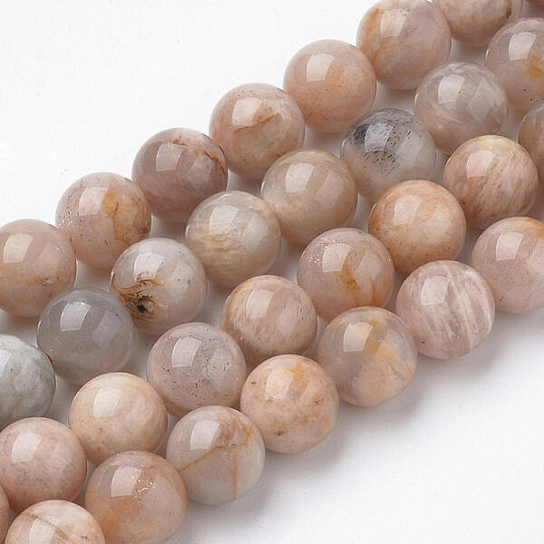 Natural Sunstone Beads Strands