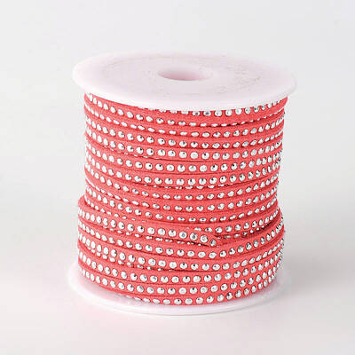 Rivet Faux Suede Cord
