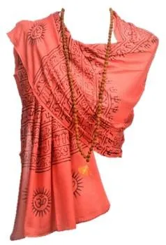 OM Bhakti Prayer Shawl | Color: FOREST GREEN
