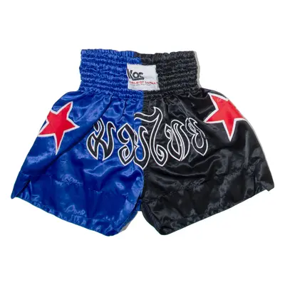 WORLD OF COMBAT Boxing Mens Sports Shorts Black Colourblock XXS W22
