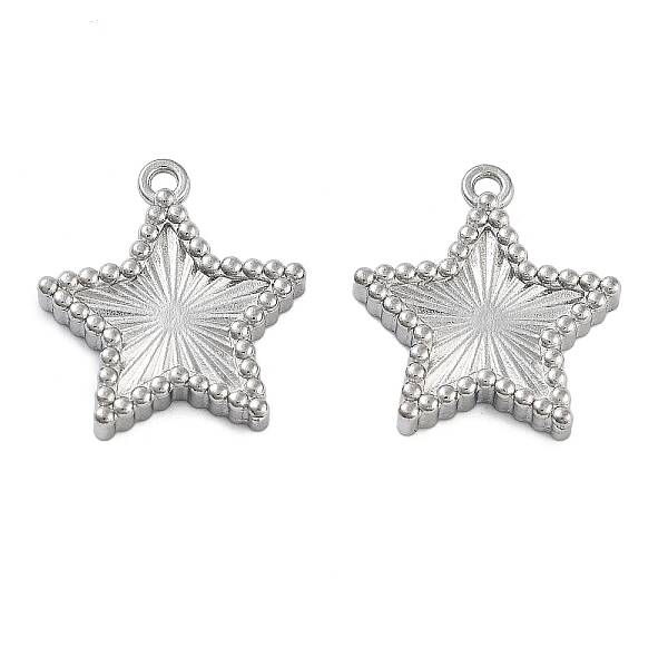 Non-Tarnish 304 Stainless Steel Charms