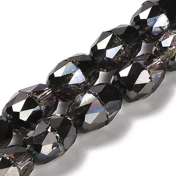 Electroplate Glass Beads Strands