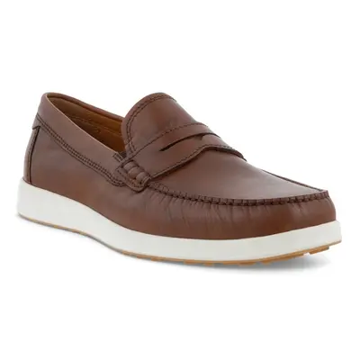 Ecco S Lite Moc 540534 Full Grain Leather Men's Loafers Shoes - Cognac - Size:US 10-10.5 Men