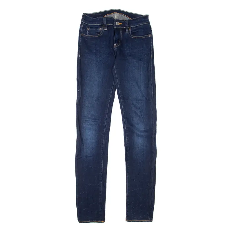 RALPH LAUREN Denim & Supply Legging Jeans Blue Denim Slim Skinny Stone Wash Womens W24 L32