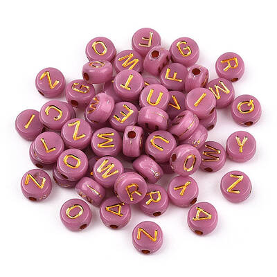 Plating Acrylic Beads