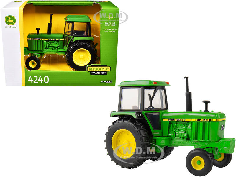 John Deere 4240 Tractor Green Replica Play Series 1/32 Diecast Model by ERTL TOMY