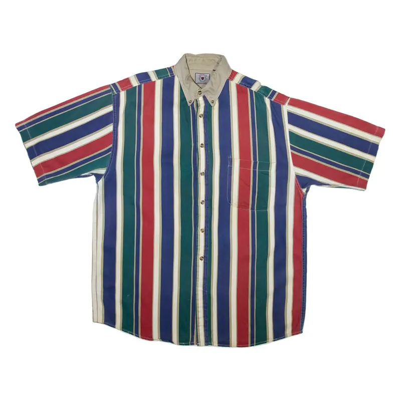 HALIFAX OUTFITTERS Mens Shirt Blue Striped XL