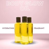 Scented Body Glow Oil | Hydrating, Moisturizing, and Nourishing Body Oil | Golden Glow Body Oil | Fragrance
