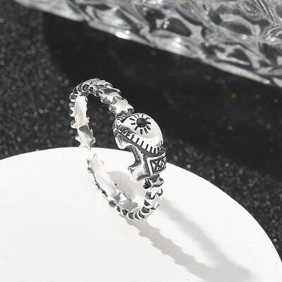 Sterling Silver Open Cuff Rings for Women