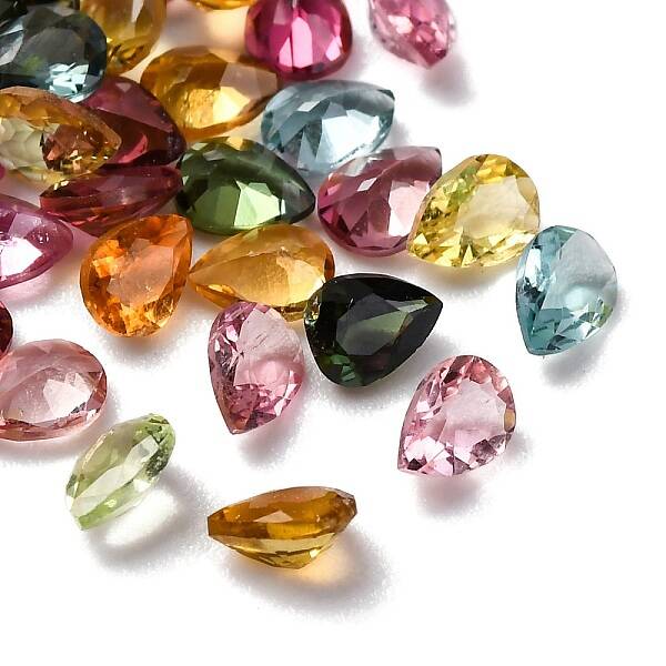 Faceted Natural Tourmaline Cabochons