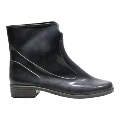 Wellie Boots Grey Synthetic Womens UK 7