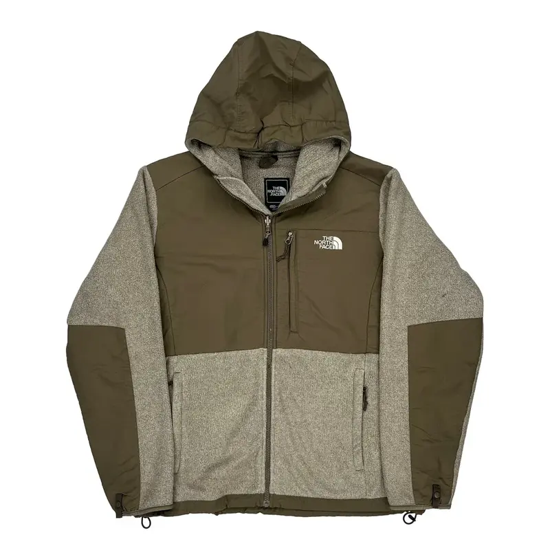The North Face Fleece Jacket - XL Brown Polyester