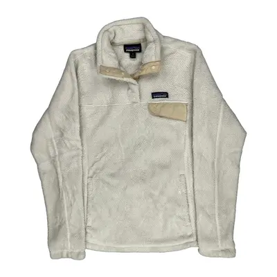 Patagonia Fleece - Medium Cream Polyester