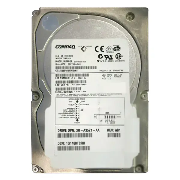 9T5006-048 Seagate 36GB 10000RPM Ultra 160 SCSI 3.5-Inch 4MB Cache Hard Drive