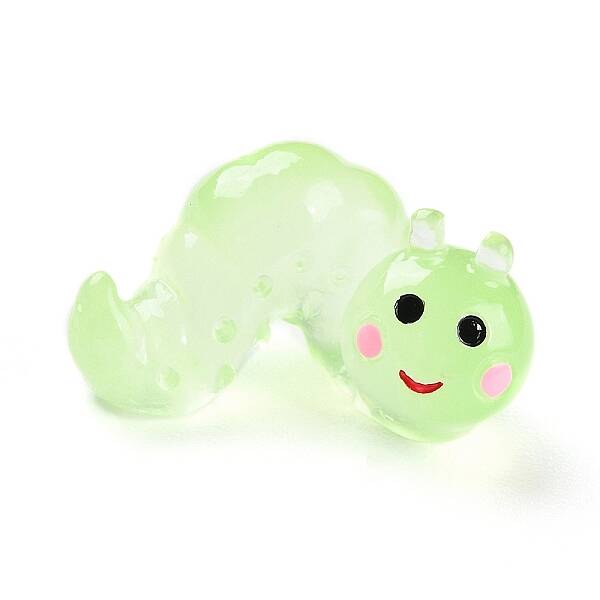 Luminous Resin Worm Ornament