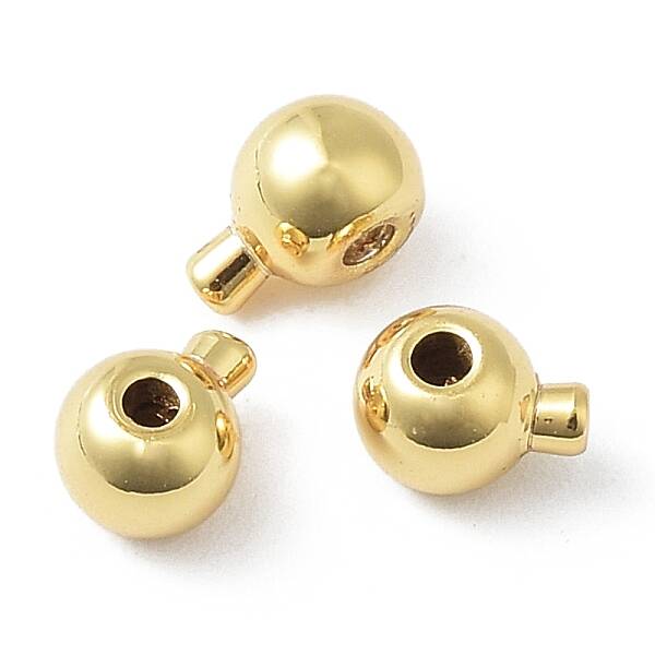 Rack Plating Brass Crimp Beads