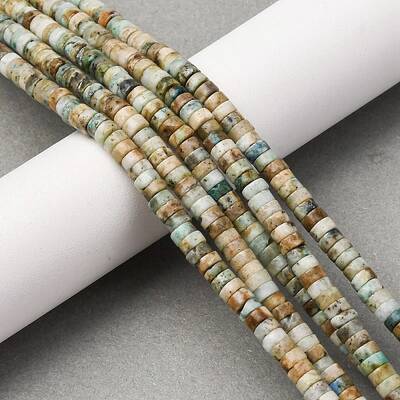 Natural Yellow Turquoise(Jasper) Beads Strands