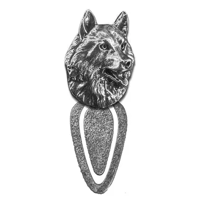 New-Spin Metal Casting Husky Bookmark