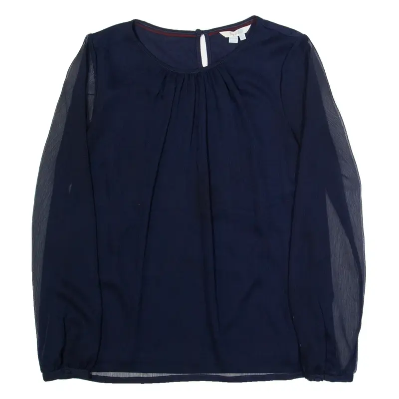 BODEN Womens Top Blue Long Sleeve UK 10