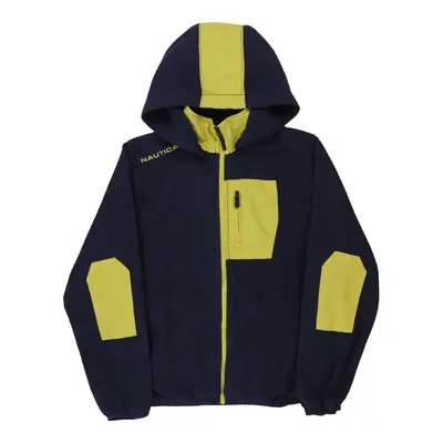 Age 14-16 Nautica Fleece - Large Navy Polyester