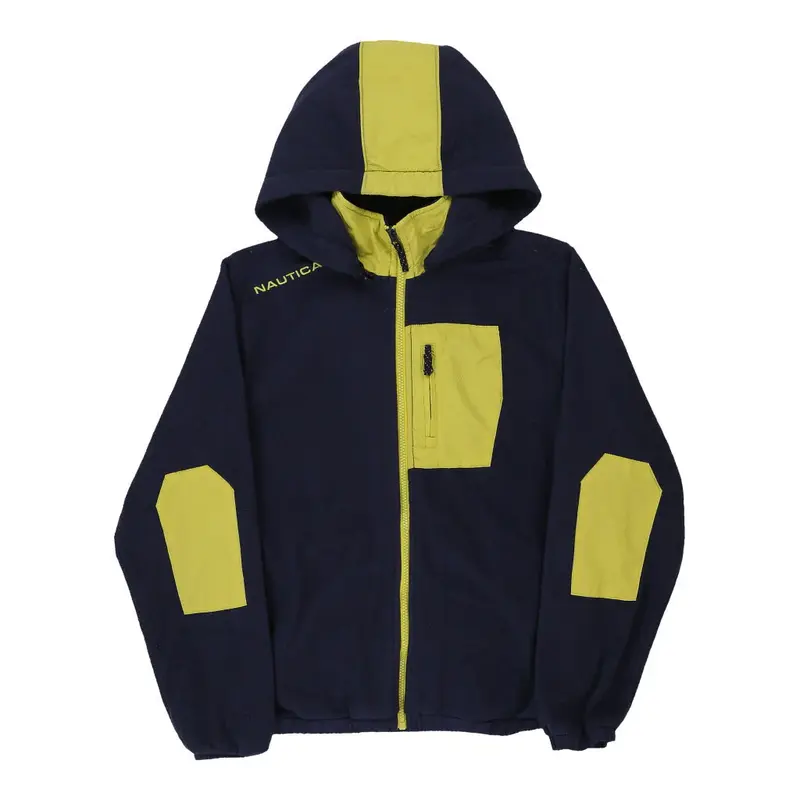 Age 14-16 Nautica Fleece - Large Navy Polyester