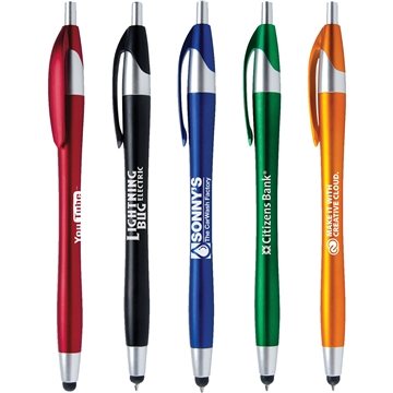 250 Custom Javalina Metallic Stylus Pen - Ergonomic
