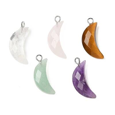 Natural Mixed Gemstone Pendants