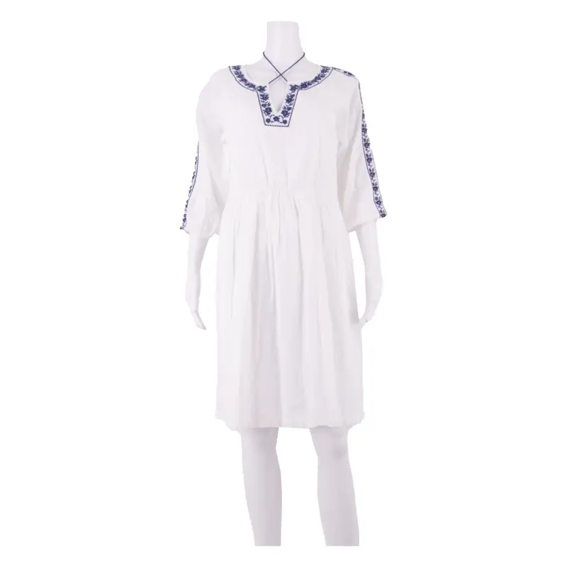 CATH KIDSTON Womens Fit & Flare Dress White Floral Knee Length UK 12