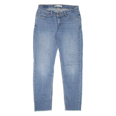 LEVI'S 524 Too Superlow Womens Jeans Blue Slim Skinny Stone Wash W27 L27