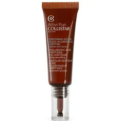 Collistar Eye Gel Cream Pure Actives Hyaluronic Acid + Peptides (Eye Contour) 15 ml