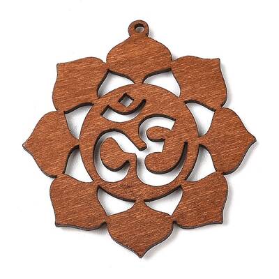 Hollow Wood Big Pendants