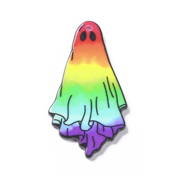 Halloween Printed Acrylic Pendants