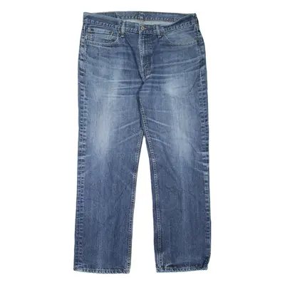LEVI'S 514 Jeans Mens Blue Slim Straight Stone Wash W36 L30