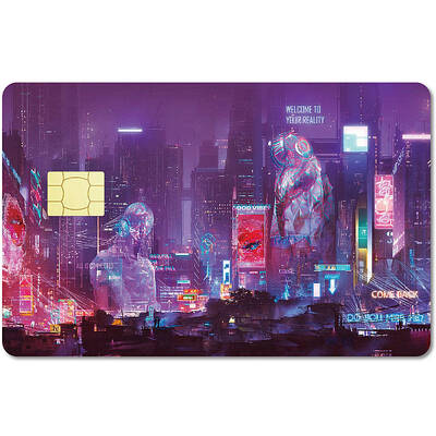 PVC Plastic Waterproof Card Stickers