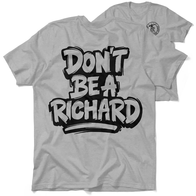 Richard  - Heather Gray T-Shirt