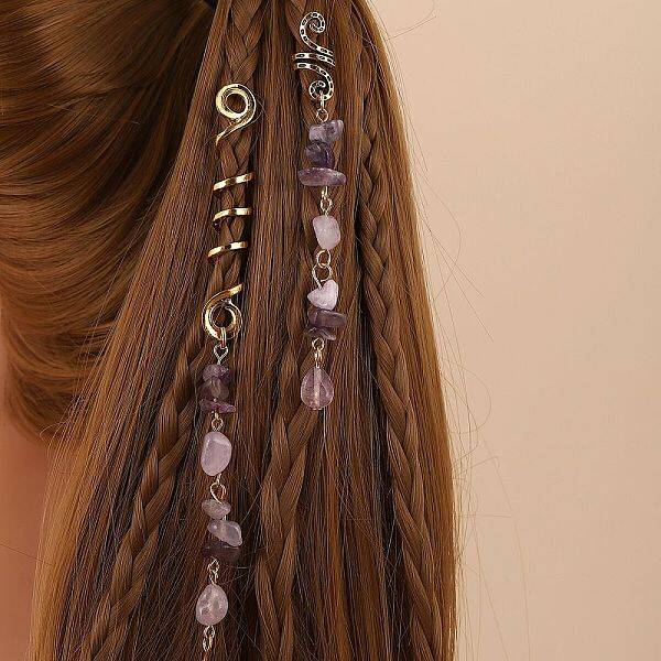 Alloy Dreadlocks Beads