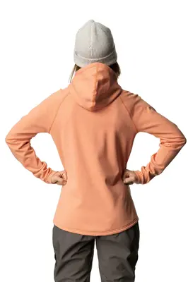 W's Outright Houdi | Color: Night Heat Orange | Size: S