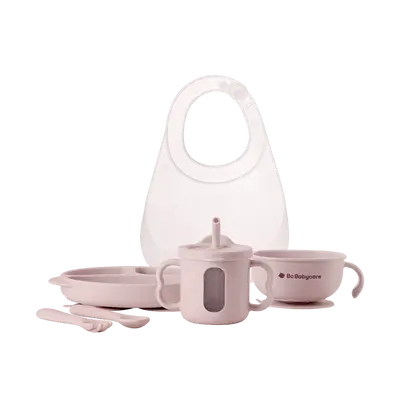 Little Savor Silicone Baby Feeding Set