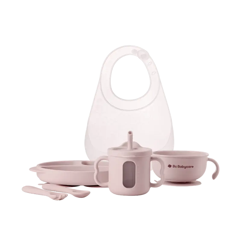 Little Savor Silicone Baby Feeding Set