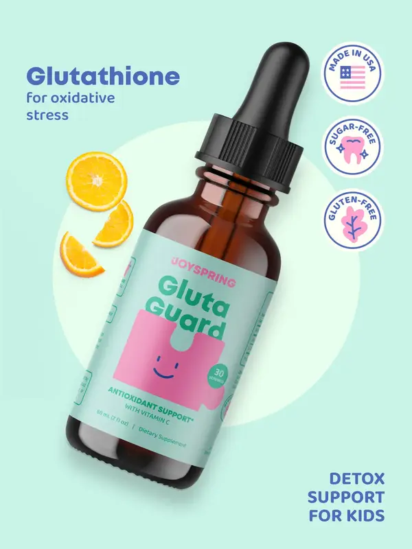 Liposomal Glutathione Supplement | Supports Speech and Eye Contact | 50 MG Antioxidant L-Glutathione Drops